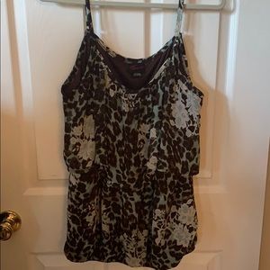 Plus Size Patterned Tank